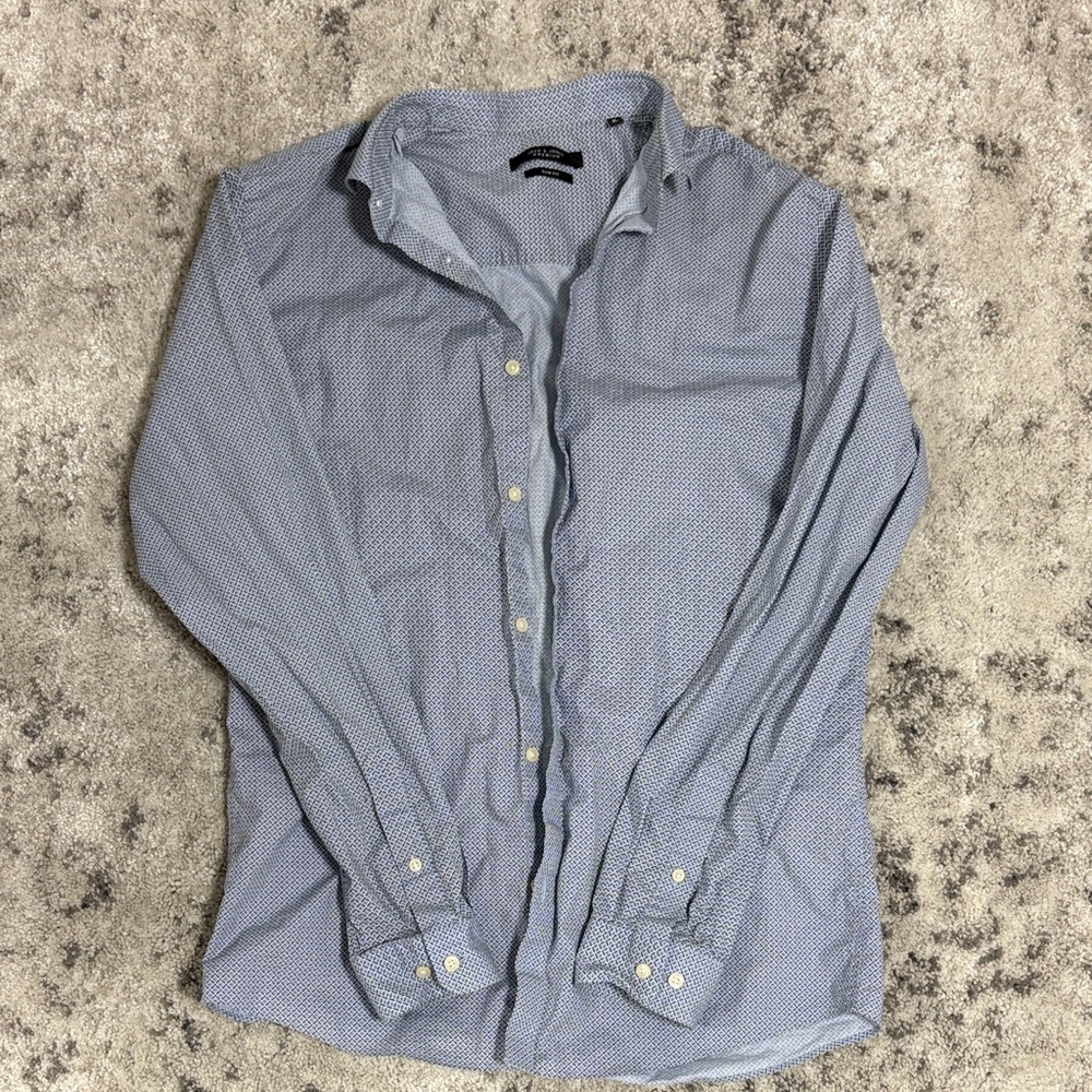 Jack & Jones Light Blue Button Down Shirt